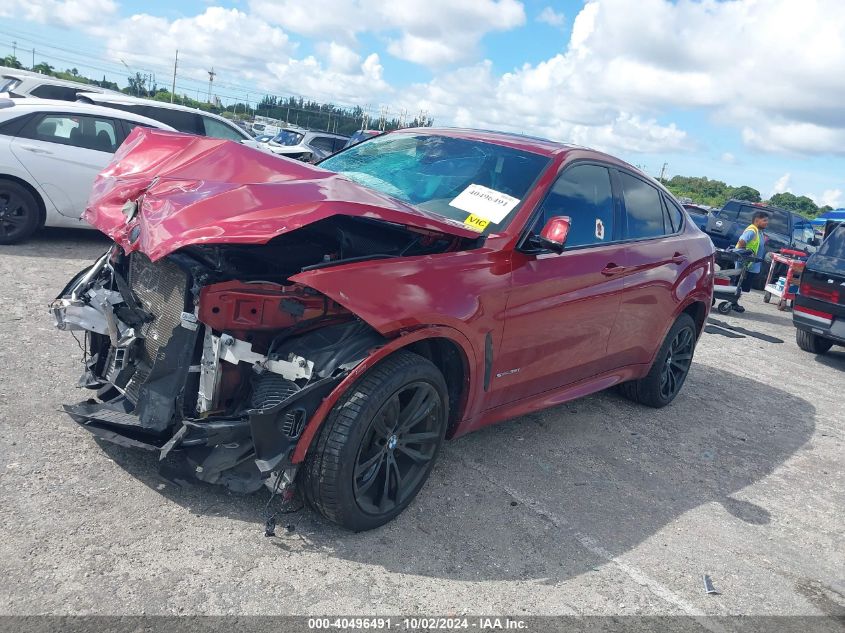 2019 BMW X6 SDRIVE35I VIN: 5UXKU0C55K0G92961