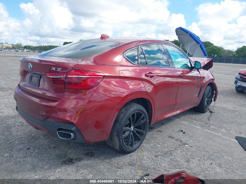2019 BMW X6 SDRIVE35I VIN: 5UXKU0C55K0G92961