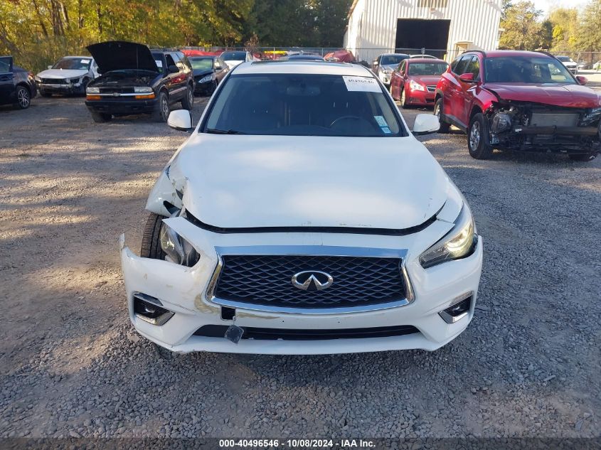 2019 Infiniti Q50 3.0T Luxe VIN: JN1EV7AR9KM559378 Lot: 40496546