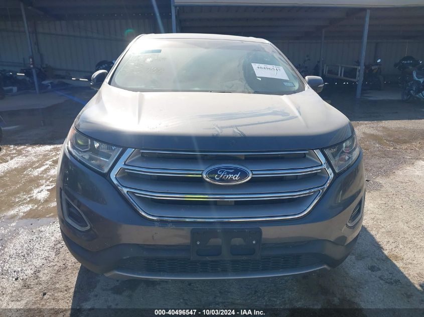 2017 Ford Edge Titanium VIN: 2FMPK3K9XHBB20738 Lot: 40496547