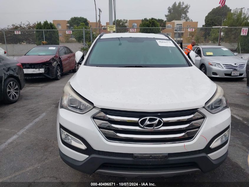 5XYZUDLB4EG165518 2014 Hyundai Santa Fe Sport