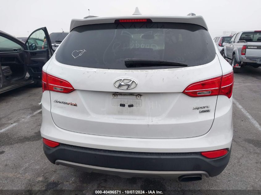 5XYZUDLB4EG165518 2014 Hyundai Santa Fe Sport