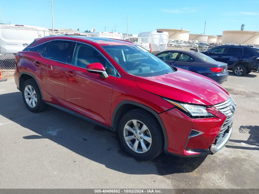 2T2ZZMCA8HC090486 2017 LEXUS RX - Image 1