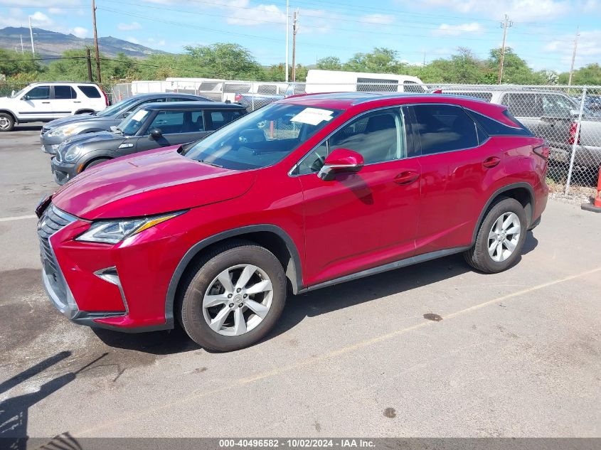 2T2ZZMCA8HC090486 2017 LEXUS RX - Image 2