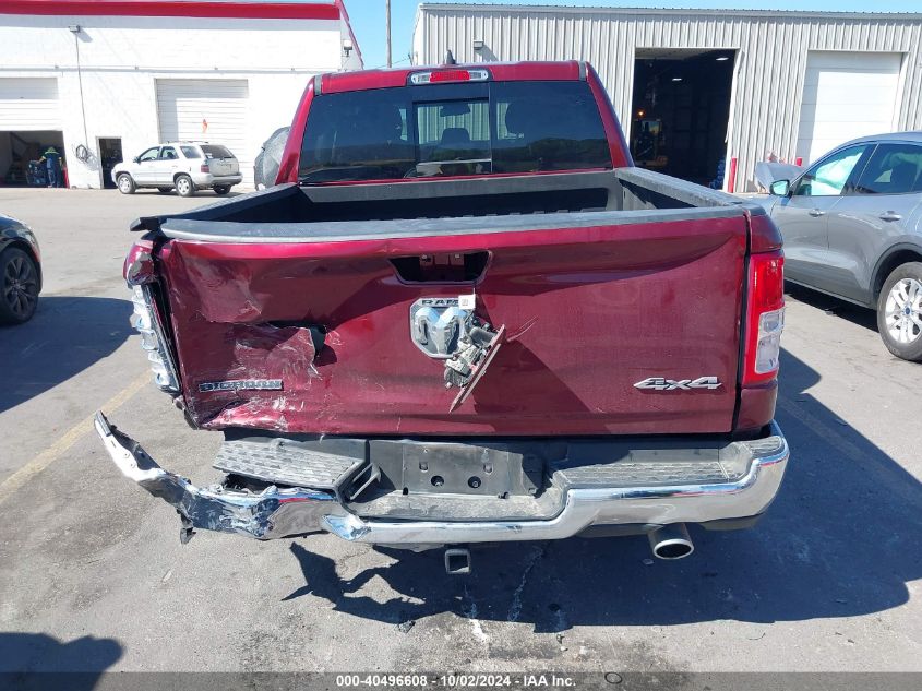 2020 Ram 1500 Big Horn 4X4 5'7 Box VIN: 1C6SRFFT6LN403482 Lot: 40496608