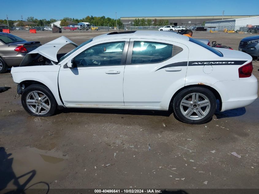 1C3CDZCB7CN147558 2012 Dodge Avenger Sxt