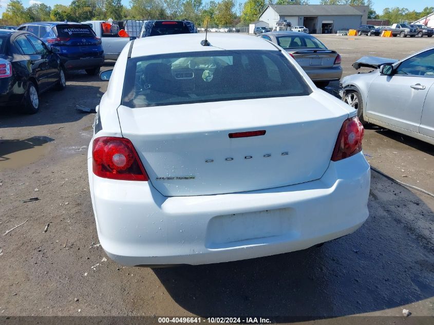 1C3CDZCB7CN147558 2012 Dodge Avenger Sxt