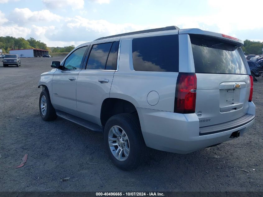 VIN 1GNSCAKC4LR201114 2020 Chevrolet Tahoe, 2Wd Ls no.3