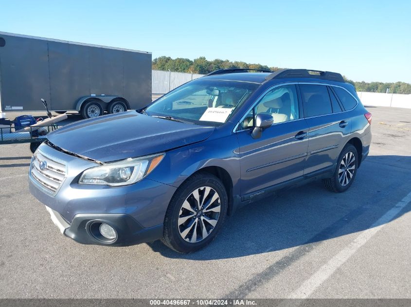 4S4BSBLCXF3284079 2015 Subaru Outback 2.5I Limited