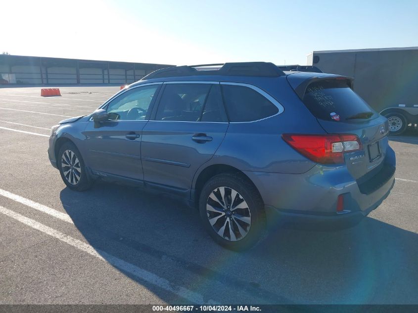 4S4BSBLCXF3284079 2015 Subaru Outback 2.5I Limited