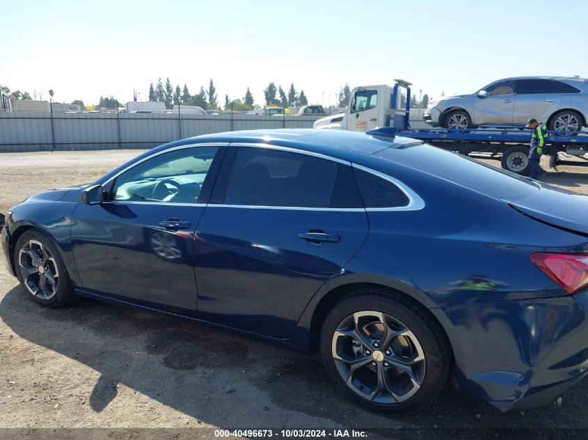 1G1ZD5ST3NF160287 2022 Chevrolet Malibu Fwd Lt