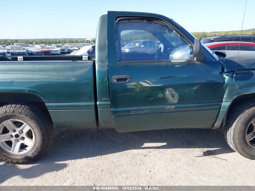 2000 Dodge Ram 1500 St VIN: 1B7HC16Z3YS633260 Lot: 40496680