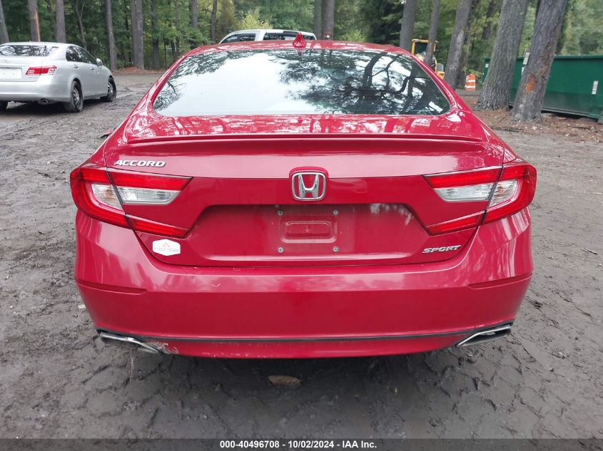 1HGCV1F39JA207649 2018 Honda Accord Sport