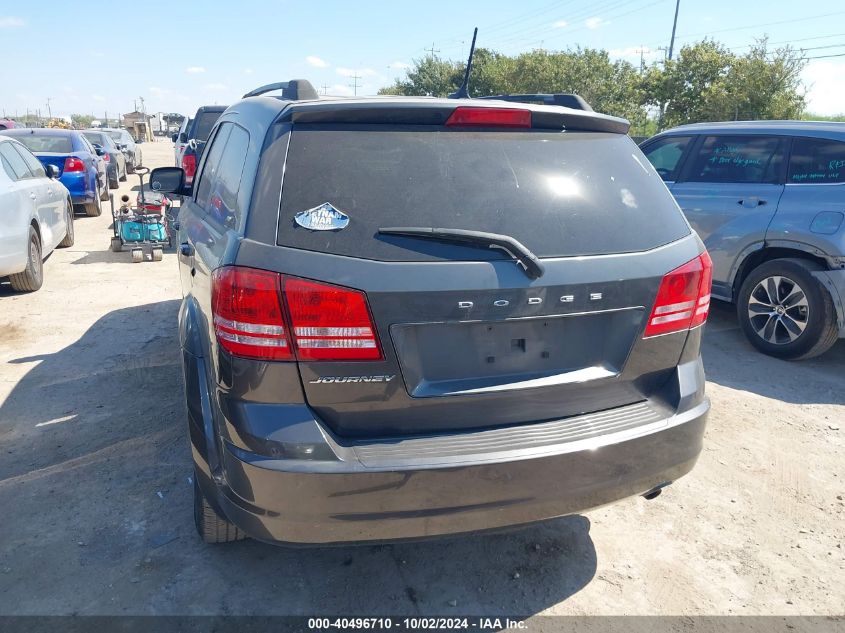 2017 Dodge Journey Se VIN: 3C4PDCAB8HT673539 Lot: 40496710