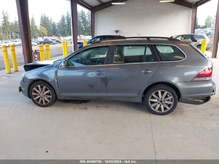 2014 Volkswagen Jetta Sportwagen 2.0L Tdi VIN: 3VWPL7AJ4EM609485 Lot: 40496728