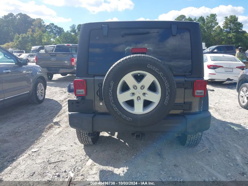 2018 Jeep Wrangler Jk Unlimited Sport S 4X4 VIN: 1C4BJWDG6JL828960 Lot: 40496738