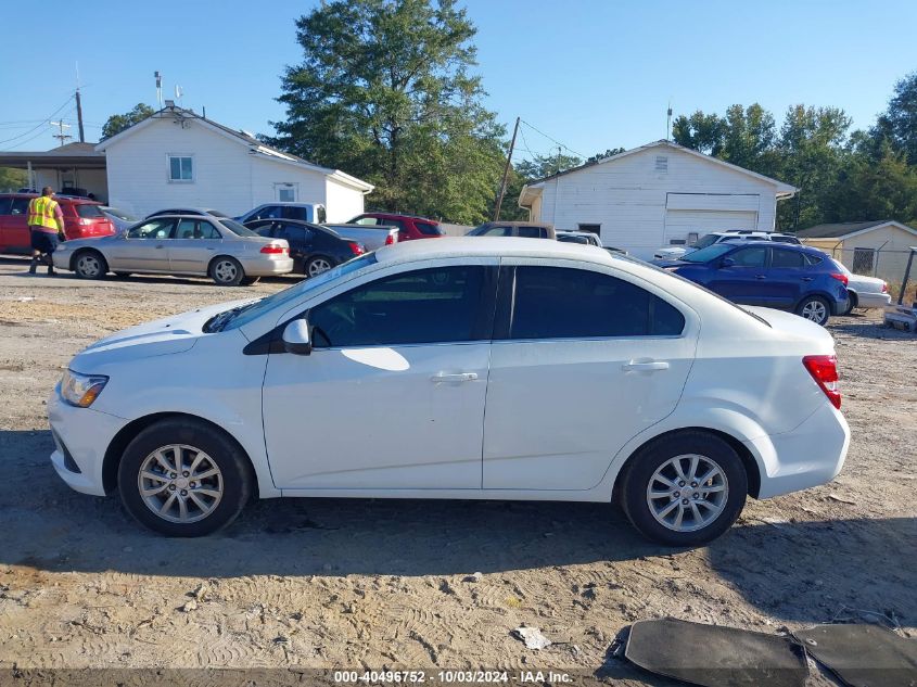 2018 Chevrolet Sonic Lt Auto VIN: 1G1JD5SH3J4101609 Lot: 40496752