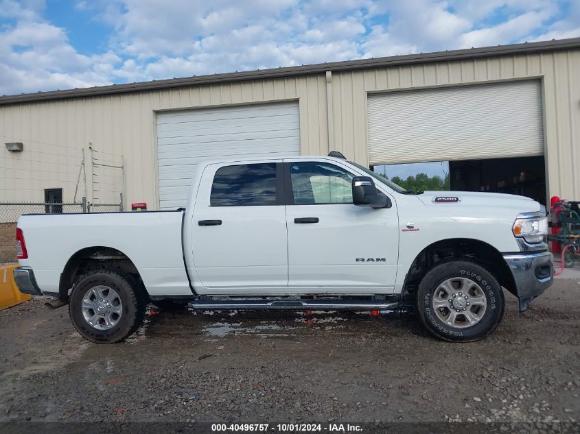 2024 Ram 2500 Big Horn 4X4 6'4 Box VIN: 3C6UR5DL2RG296339 Lot: 40496757