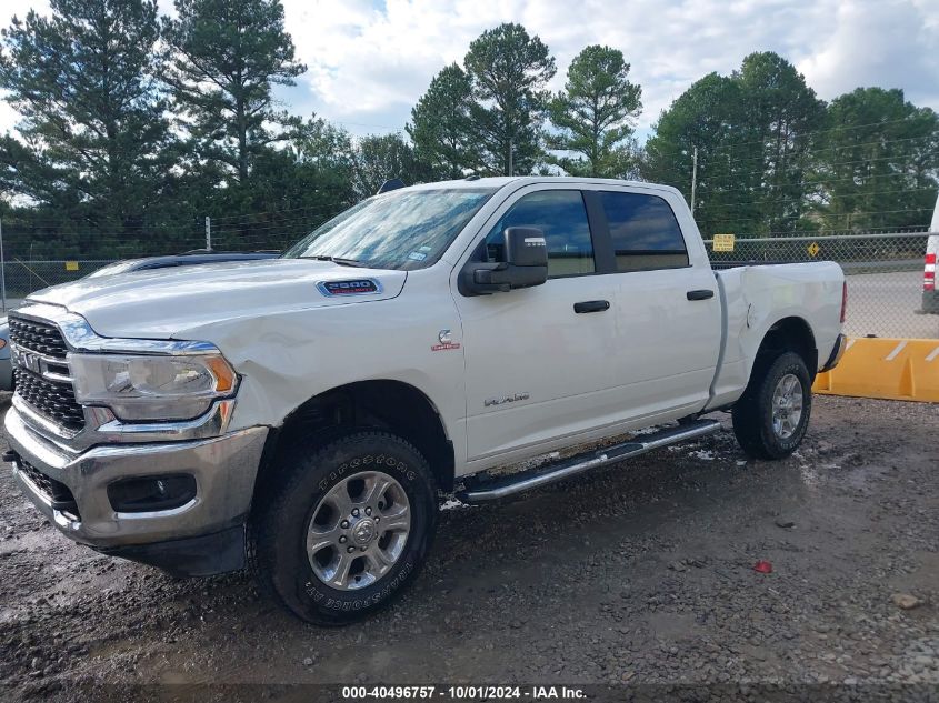 2024 Ram 2500 Big Horn 4X4 6'4 Box VIN: 3C6UR5DL2RG296339 Lot: 40496757