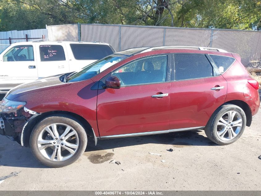 2009 Nissan Murano Le VIN: JN8AZ18W79W208867 Lot: 40496774