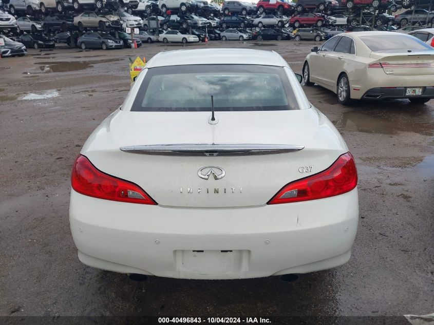 2012 Infiniti G37 VIN: JN1CV6FE3CM201055 Lot: 40496843