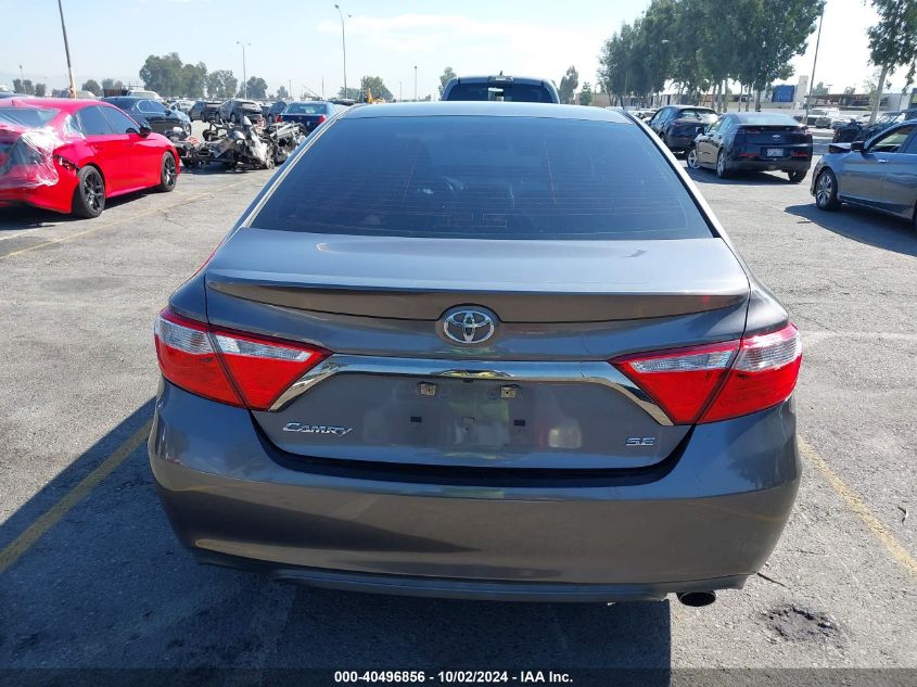 2015 Toyota Camry Se VIN: 4T1BF1FK1FU079603 Lot: 40496856