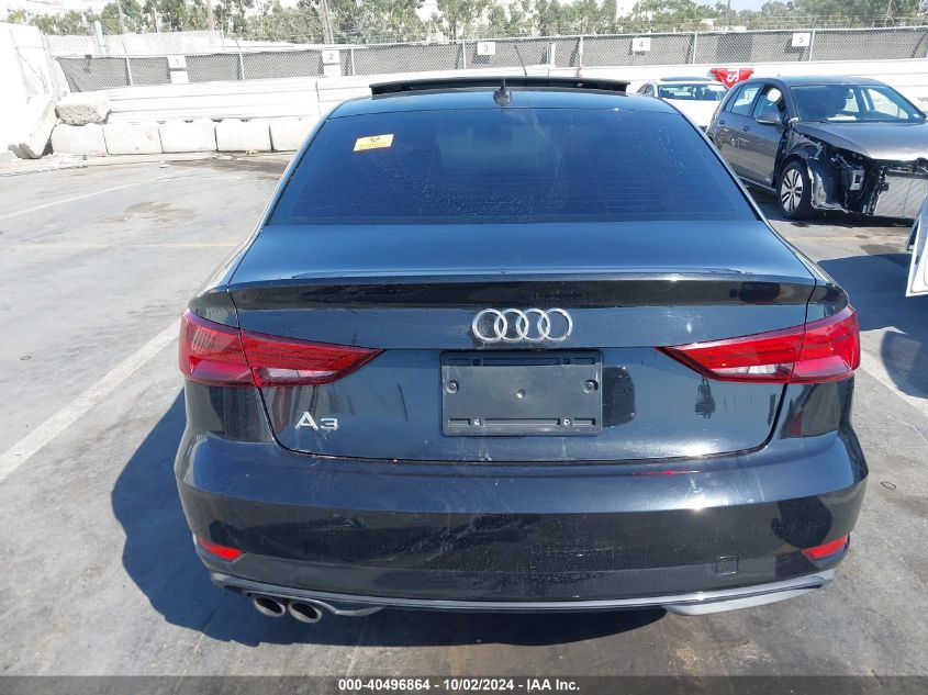 2019 Audi A3 40 Premium/40 Titanium Premium VIN: WAUAUGFF4KA083455 Lot: 40496864