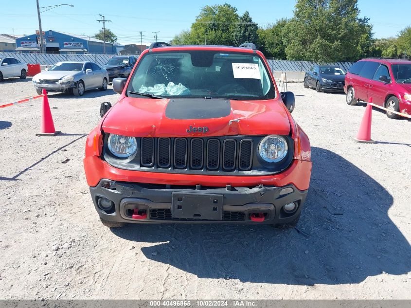 2016 Jeep Renegade Trailhawk VIN: ZACCJBCT4GPD58170 Lot: 40496865