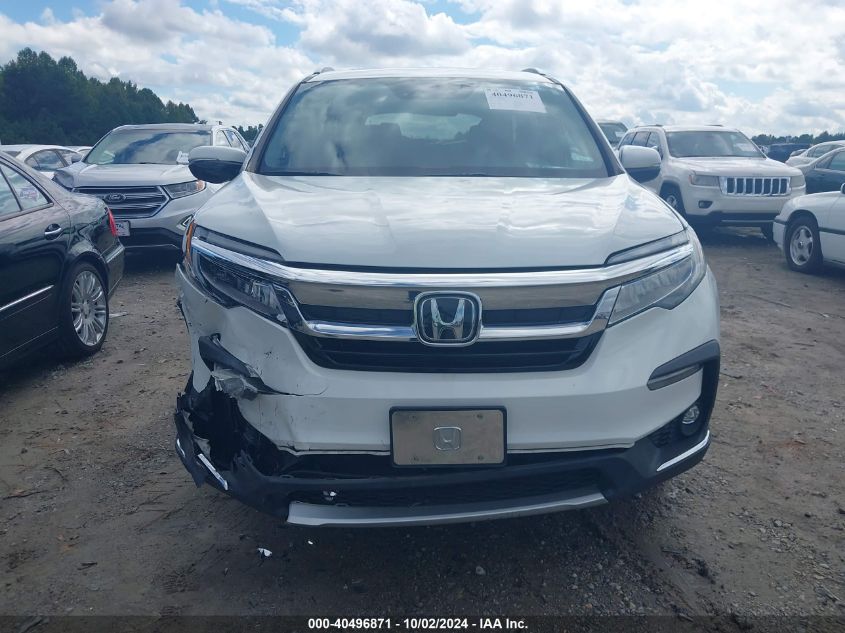 2020 Honda Pilot Awd Elite VIN: 5FNYF6H08LB014288 Lot: 40496871