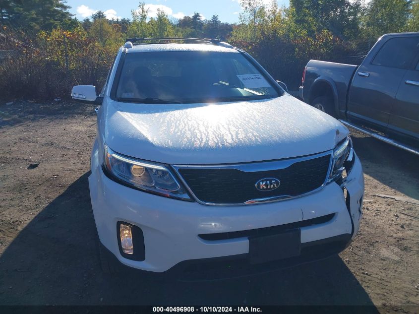 5XYKTDA62EG458179 2014 Kia Sorento Lx