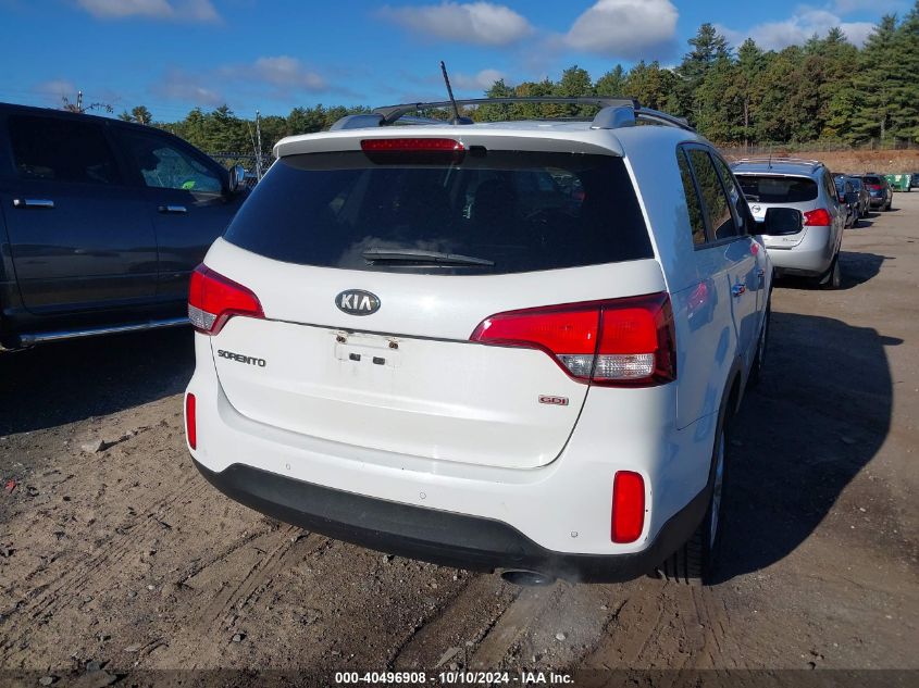 5XYKTDA62EG458179 2014 Kia Sorento Lx