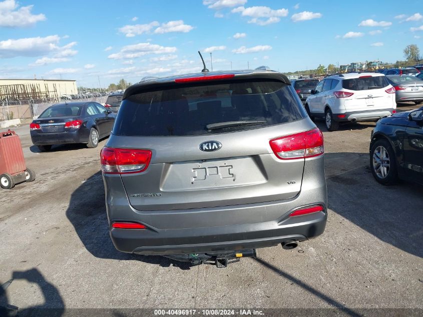 5XYPG4A54HG249712 2017 Kia Sorento 3.3L Lx