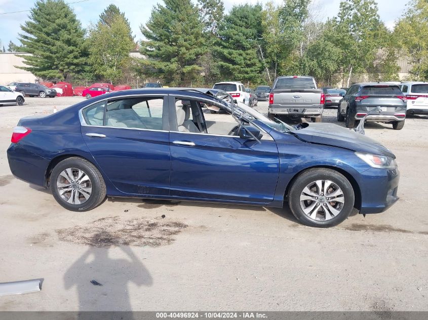 2013 Honda Accord Lx VIN: 1HGCR2F35DA168797 Lot: 40496924