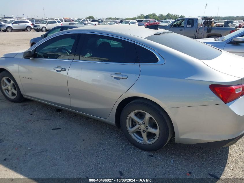 2017 Chevrolet Malibu Ls VIN: 1G1ZB5ST1HF118033 Lot: 40496927