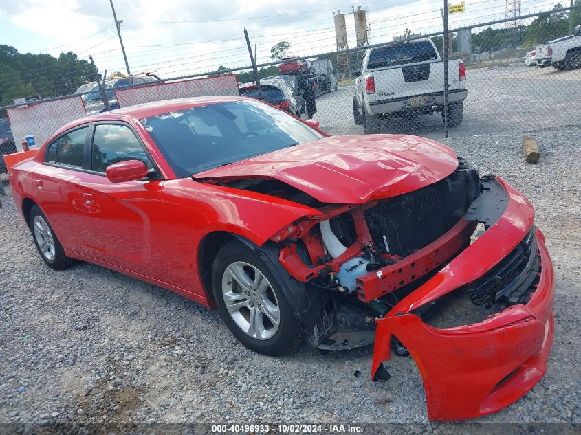 2022 Dodge Charger Sxt Rwd VIN: 2C3CDXBG0NH255839 Lot: 40496933