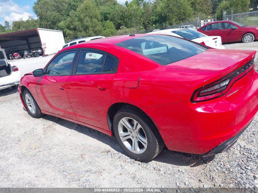 2022 Dodge Charger Sxt Rwd VIN: 2C3CDXBG0NH255839 Lot: 40496933