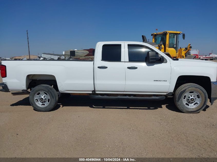 2019 Chevrolet Silverado 2500Hd Wt VIN: 2GC2CREG6K1116658 Lot: 40496944