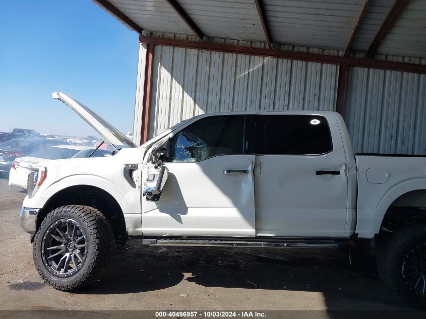 2022 Ford F-150 Lariat VIN: 1FTFW1E55NFB59751 Lot: 40496957