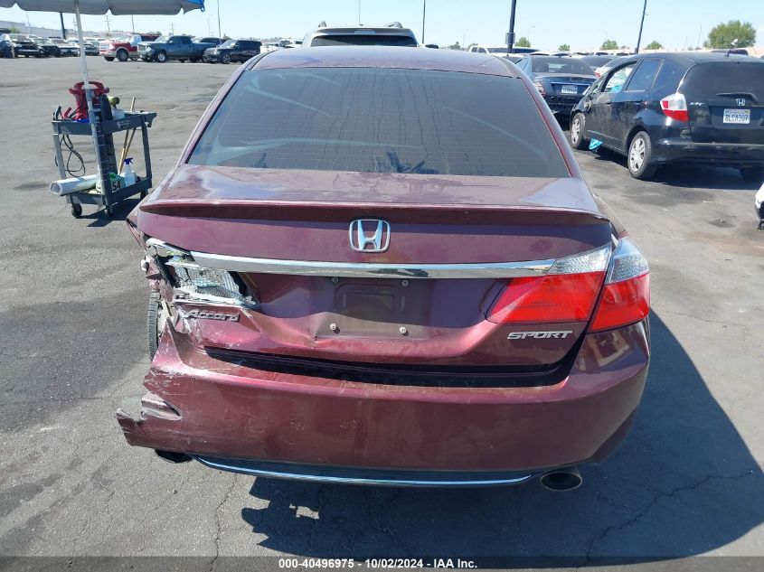 1HGCR2F59DA222118 2013 Honda Accord Sport