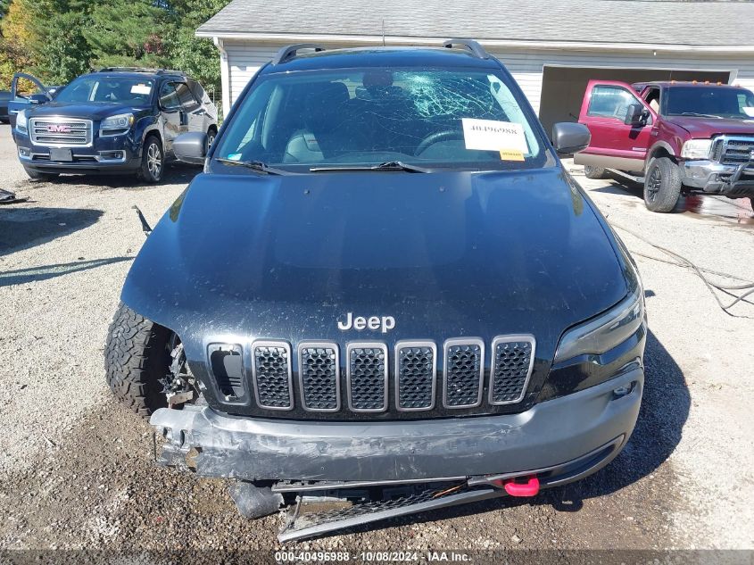 2019 Jeep Cherokee Trailhawk 4X4 VIN: 1C4PJMBX8KD306081 Lot: 40496988