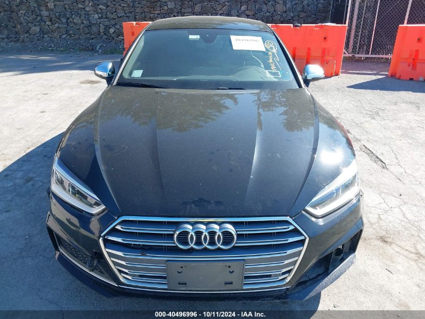 2018 Audi S5 3.0T Premium Plus VIN: WAUB4CF59JA071417 Lot: 40496996