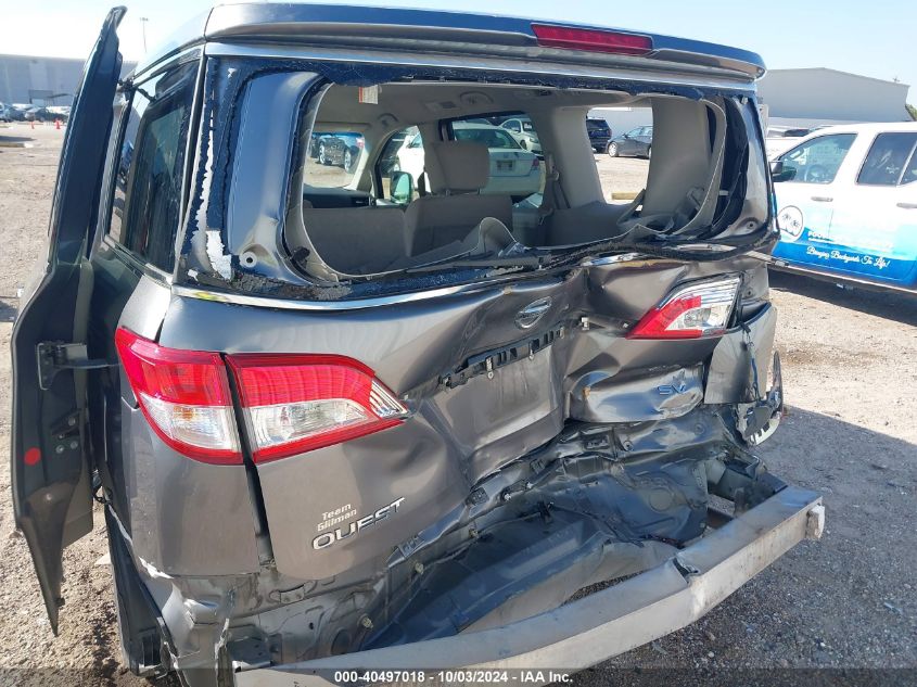 2017 Nissan Quest Sv VIN: JN8AE2KPXH9168879 Lot: 40497018