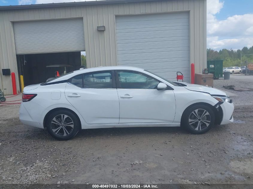 2021 Nissan Sentra Sv Xtronic Cvt VIN: 3N1AB8CV4MY299317 Lot: 40497032