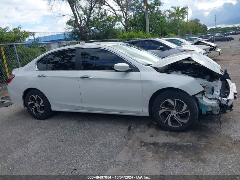 1HGCR2F31GA081614 2016 Honda Accord Lx