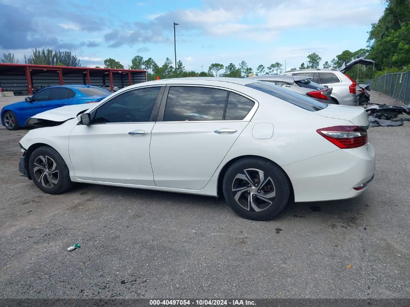 1HGCR2F31GA081614 2016 Honda Accord Lx