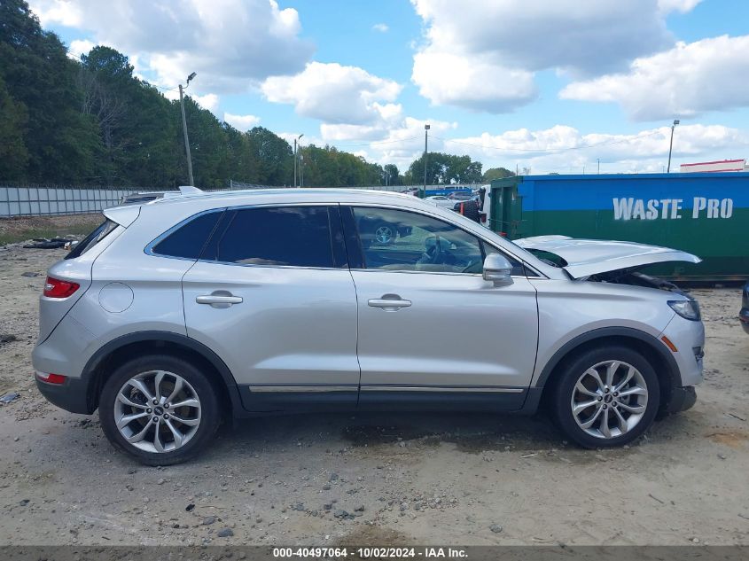 2019 Lincoln Mkc Select VIN: 5LMCJ2C96KUL42850 Lot: 40497064