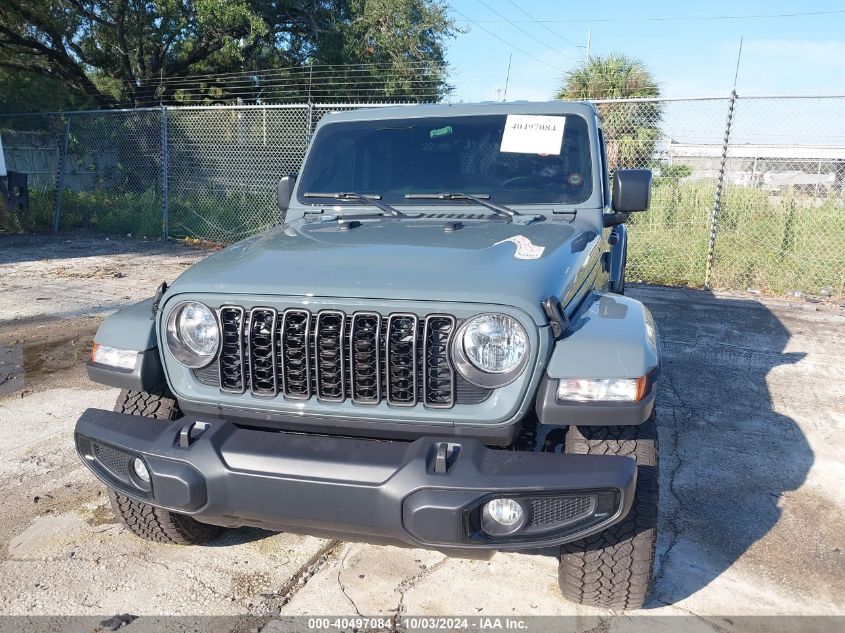 2024 Jeep Gladiator Sport S VIN: 1C6HJTAG6RL131305 Lot: 40497084