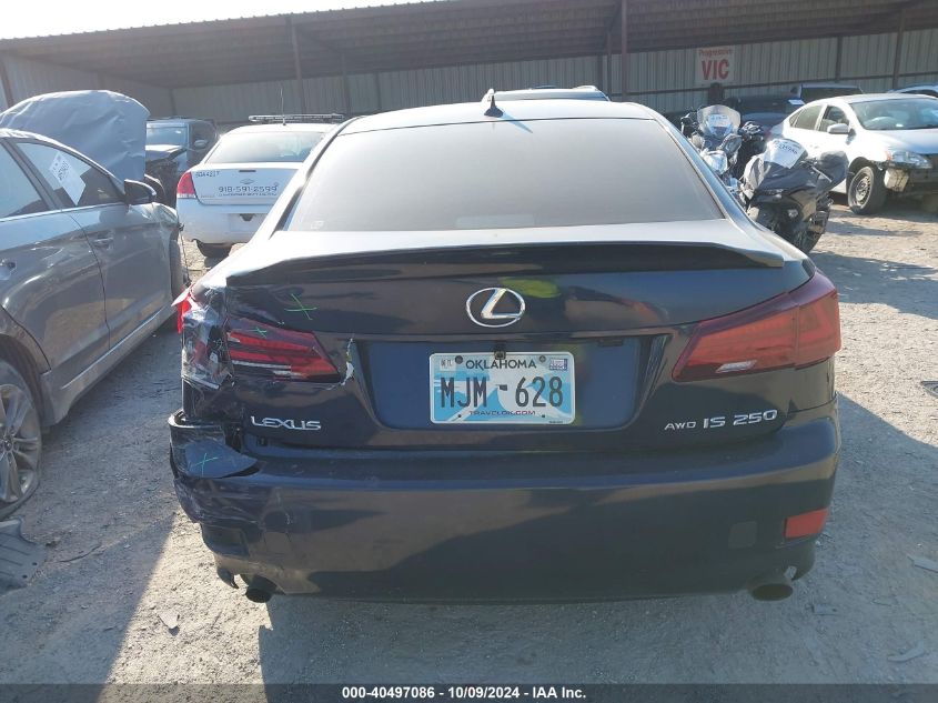 2009 Lexus Is 250 250 VIN: JTHCK262392029021 Lot: 40497086