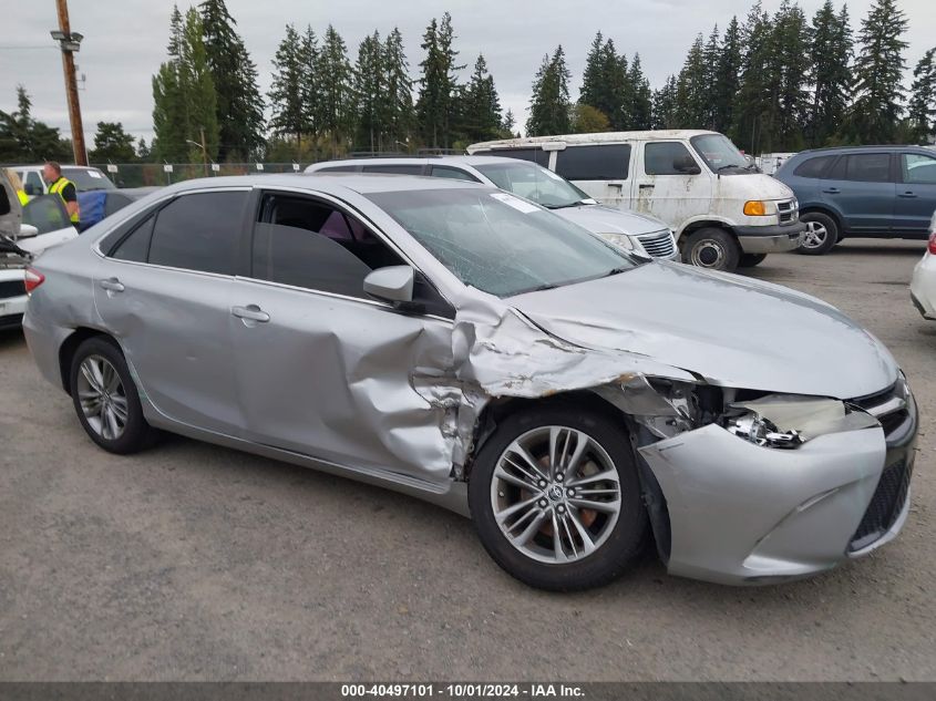 2015 Toyota Camry Se VIN: 4T1BF1FK5FU081855 Lot: 40497101