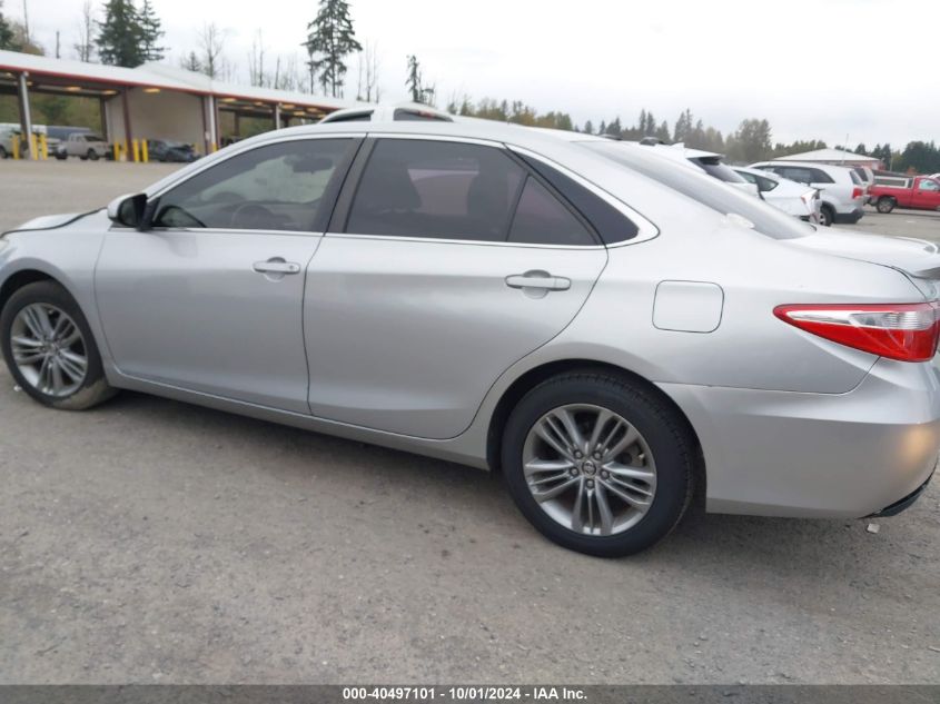 2015 Toyota Camry Se VIN: 4T1BF1FK5FU081855 Lot: 40497101